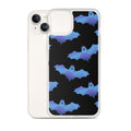 Stylish Lilith iPhone® Clear Case featuring a bat design, providing protection from scratches and dirt. Perfect for your phone!