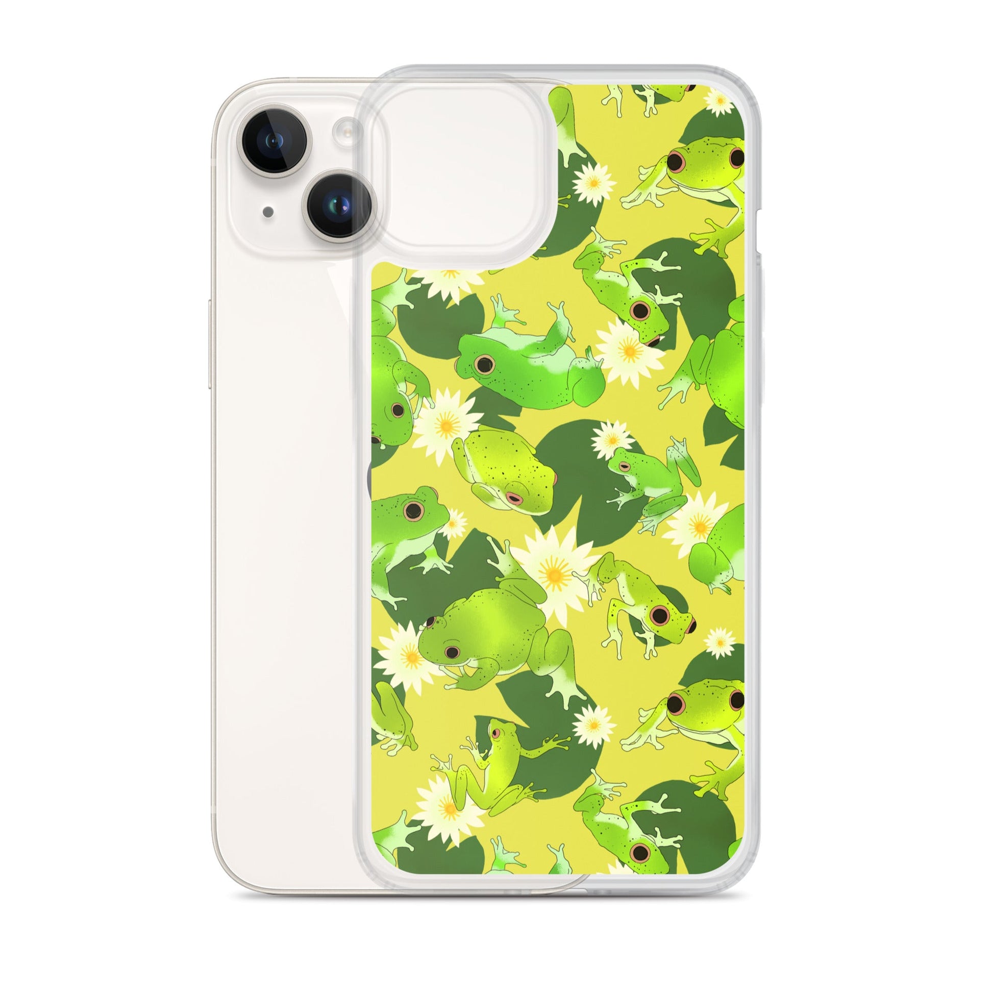 Sleek Kero-kero iPhone® Clear Case protects against scratches and dirt, featuring a flexible design for easy use.