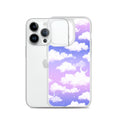 Protect your iPhone® stylishly with the Cloudy Sky iPhone® Clear Case, featuring a dreamy cloud design.