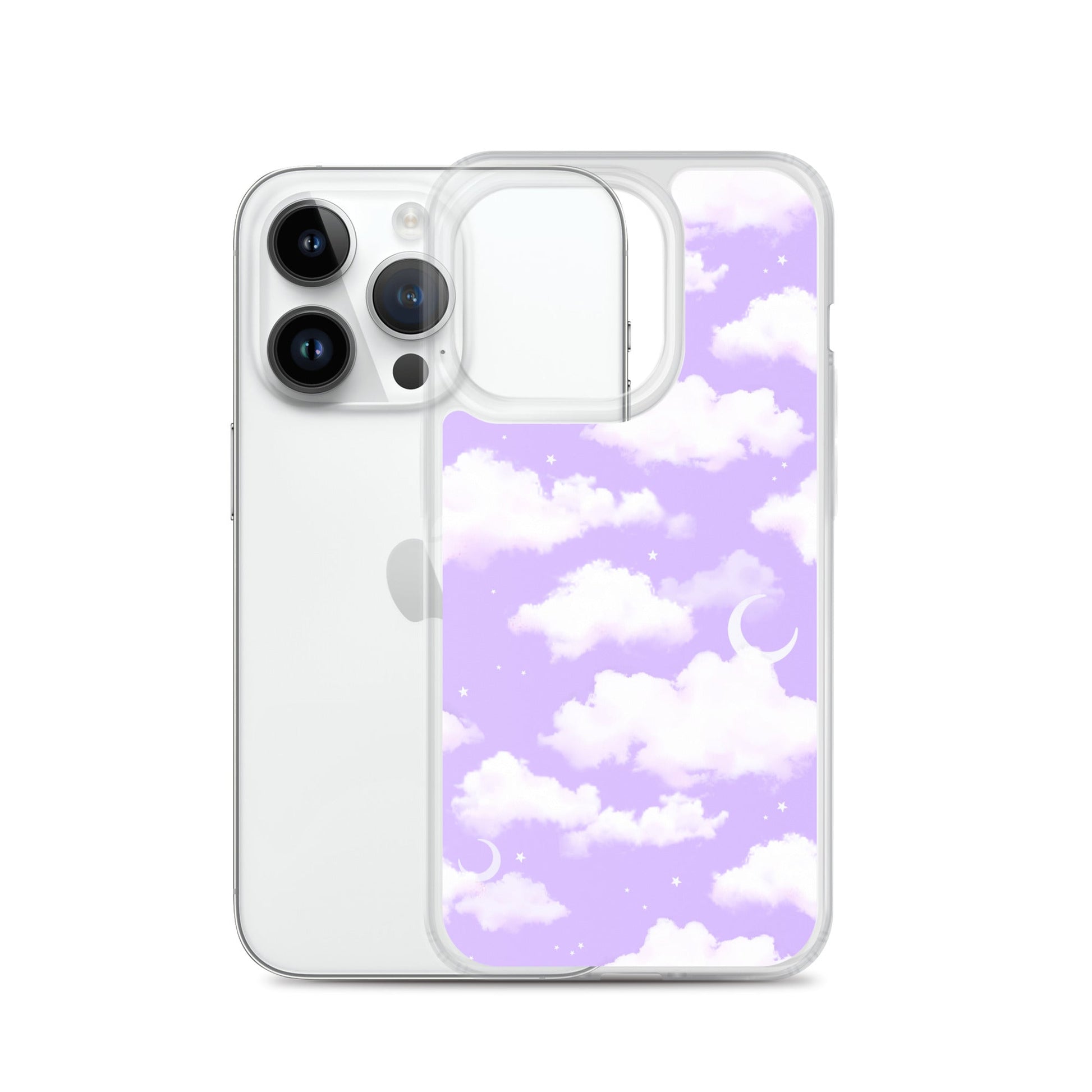 Sleek Cloudy Sky iPhone® Clear Case offers stylish protection against scratches and dirt, perfect for any iPhone user.