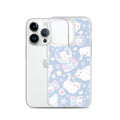Sleek Snow Kitten iPhone® Clear Case offers ultimate protection with a cute design, perfect for style and durability.