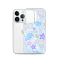 Colorful Under the Sea iPhone® Clear Case featuring playful marine life, offering sleek protection from scratches and dirt.