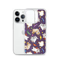 Trick or Treaters iPhone® Clear Case features a playful design and protects against scratches and dirt. Perfect for Halloween fun!
