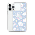 Stylish Snow Bunny iPhone® Clear Case offers durable protection and a cute design, perfect for any iPhone user.