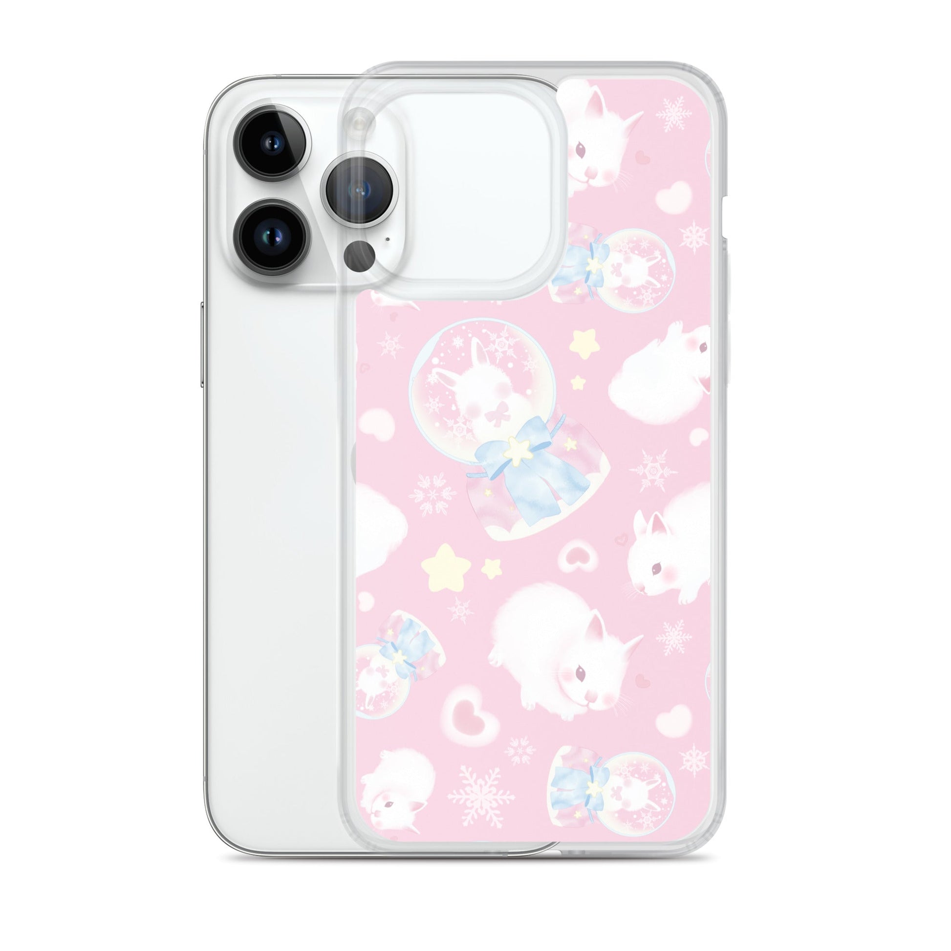 Stay stylish with the Snow Bunny iPhone® Clear Case, featuring a cute design and reliable protection for your phone.