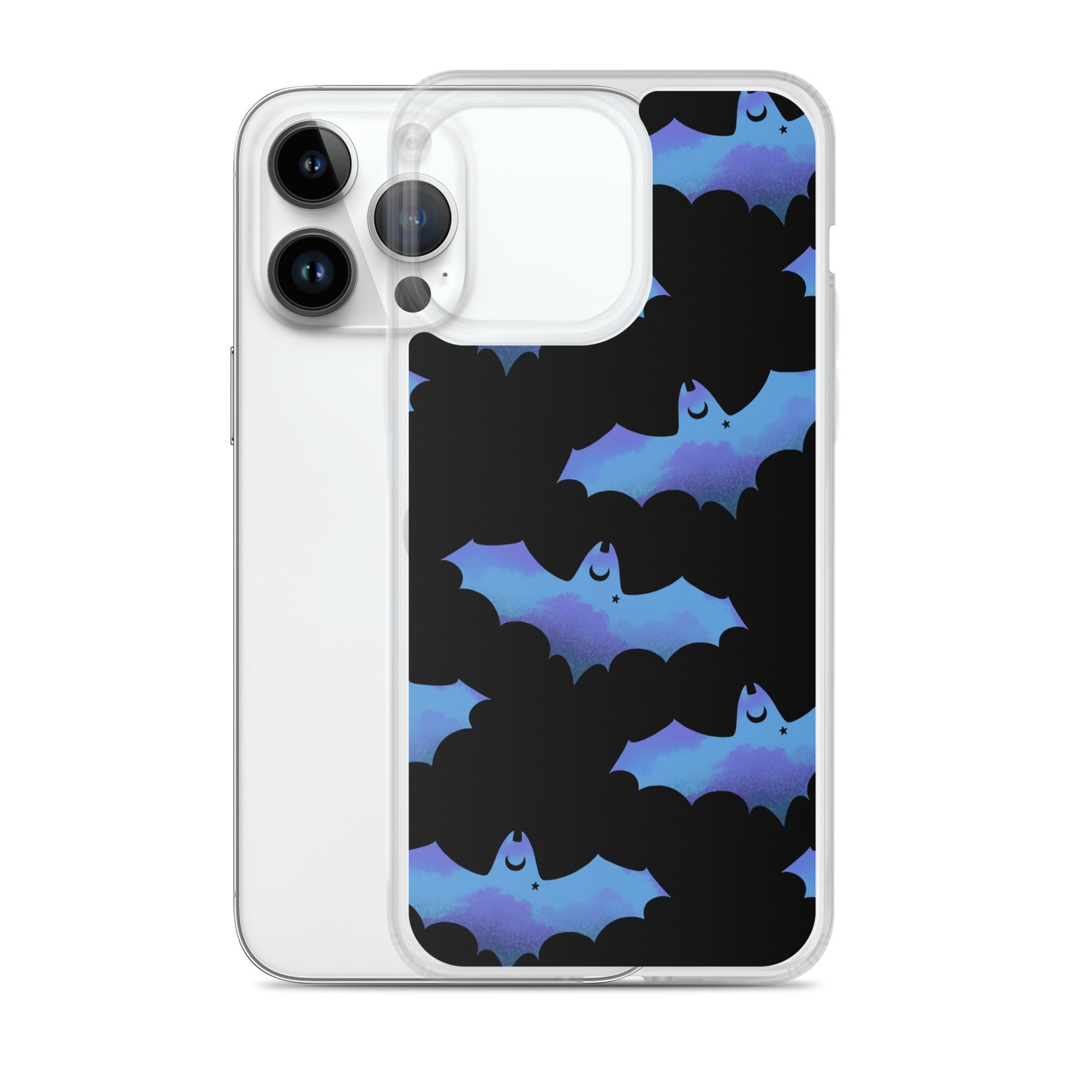 Sleek Lilith iPhone® Clear Case features a flexible design, protecting against scratches and dirt while showcasing style.