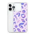 Stylish Sea Princess iPhone® Clear Case featuring sea-themed designs, protecting against scratches and dirt.