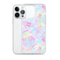 Stylish Indica Magica iPhone® Clear Case, featuring a solid back and flexible sides for ultimate protection.