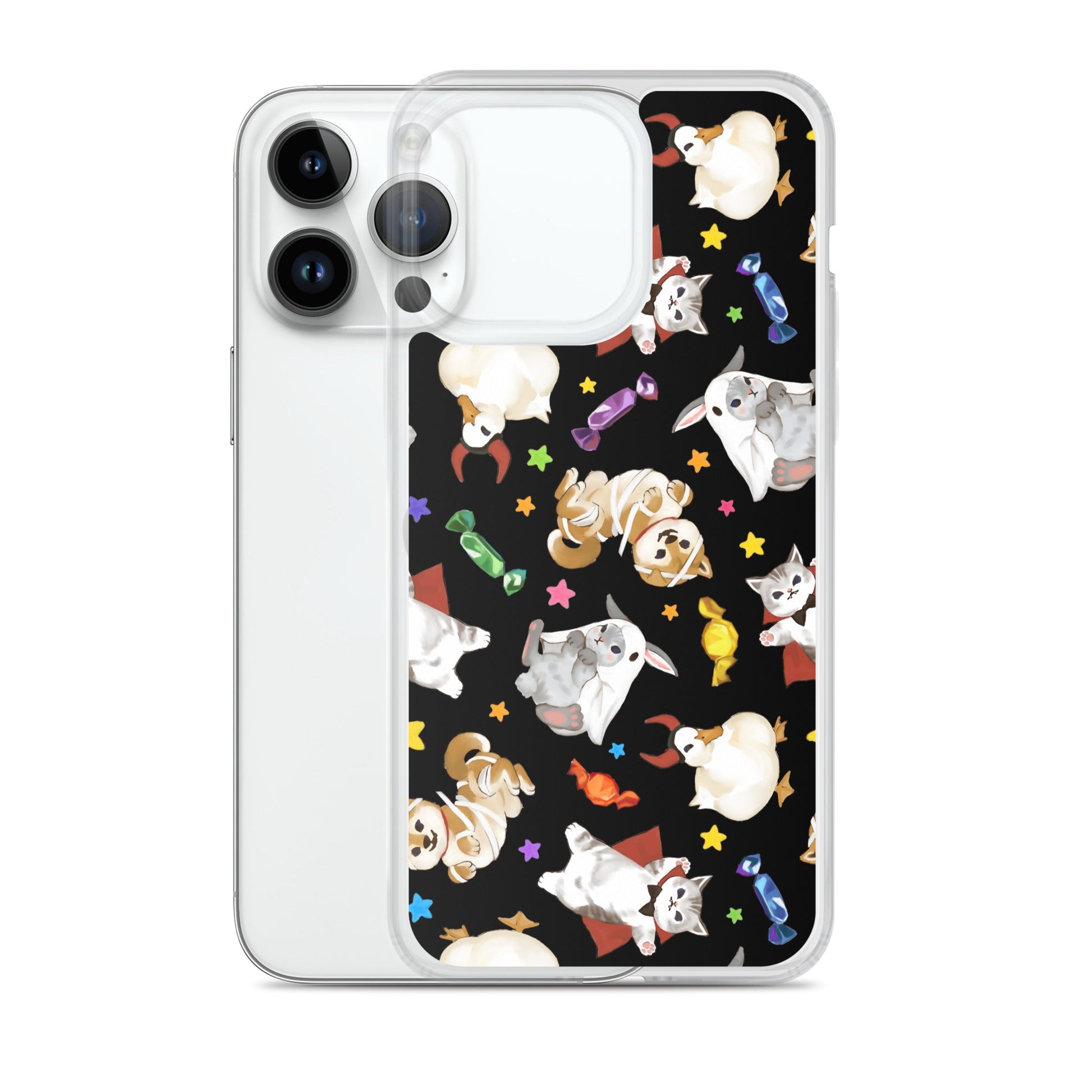 Trick or Treaters iPhone® Clear Case offers stylish protection with a flexible design for easy access and durability.