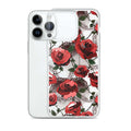 Stylish Enchanted Rose iPhone® Clear Case (Transparent) offers protection and elegance for your device.