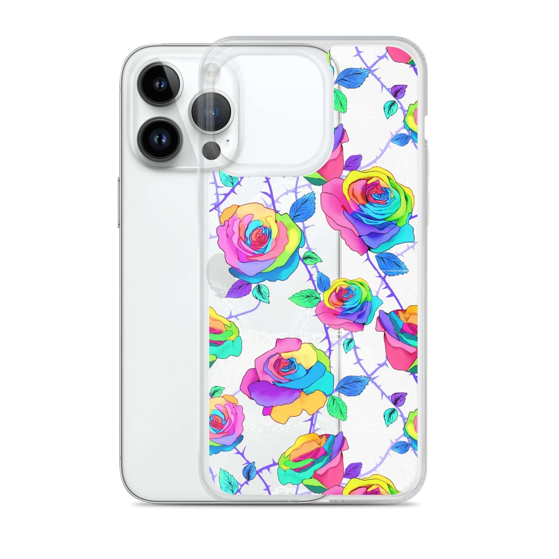 Shop the Enchanted Rose iPhone® Clear Case (Transparent) for stylish protection against scratches and dirt.