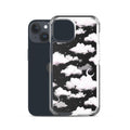 Stylishly protect your phone with the Cloudy Sky iPhone® Clear Case, featuring a unique cloud design and flexible sides.