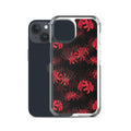Sleek Higanbana iPhone® Clear Case featuring a solid back and flexible sides for optimal protection and style.