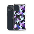 Protect your phone stylishly with the Butterfly iPhone® Clear Case, featuring vibrant butterfly designs and flexible sides.