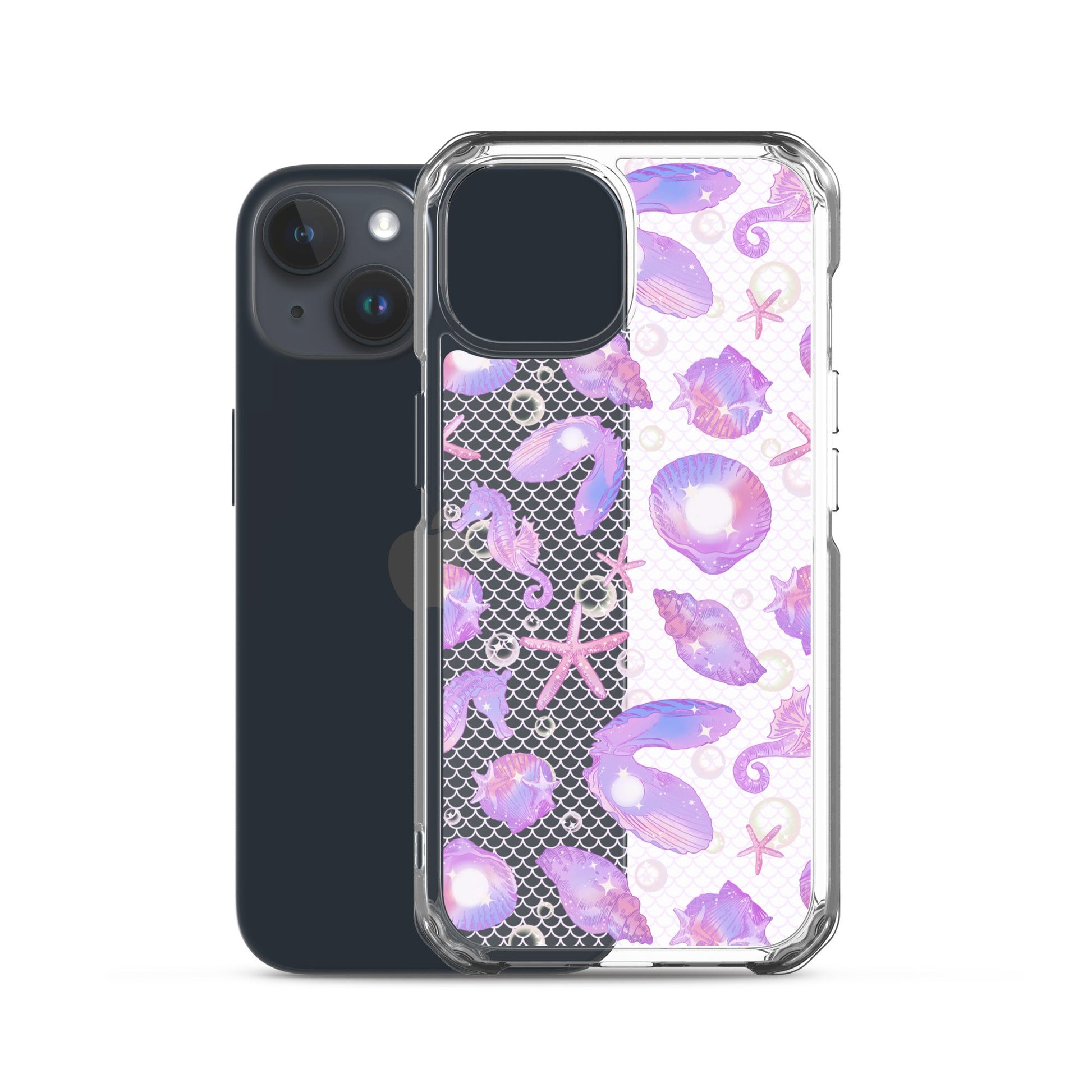 Protect your phone stylishly with the Sea Princess iPhone® Clear Case, featuring a sleek design and flexible sides.