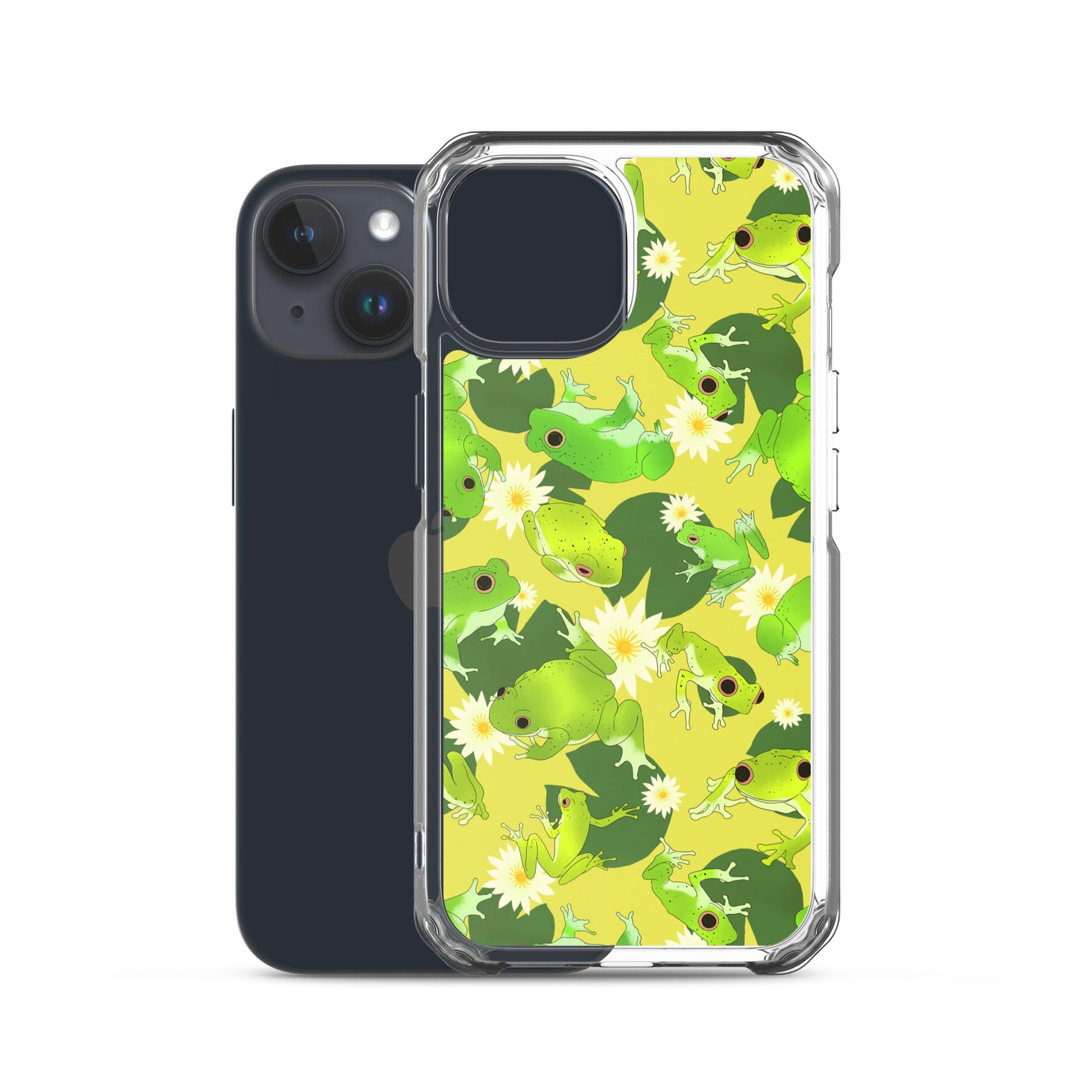 Protect your iPhone® with the Kero-kero iPhone® Clear Case featuring a fun frog design and flexible, durable materials.