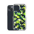 Kero-kero iPhone® Clear Case features vibrant frogs and flowers, offering stylish protection for your iPhone®.