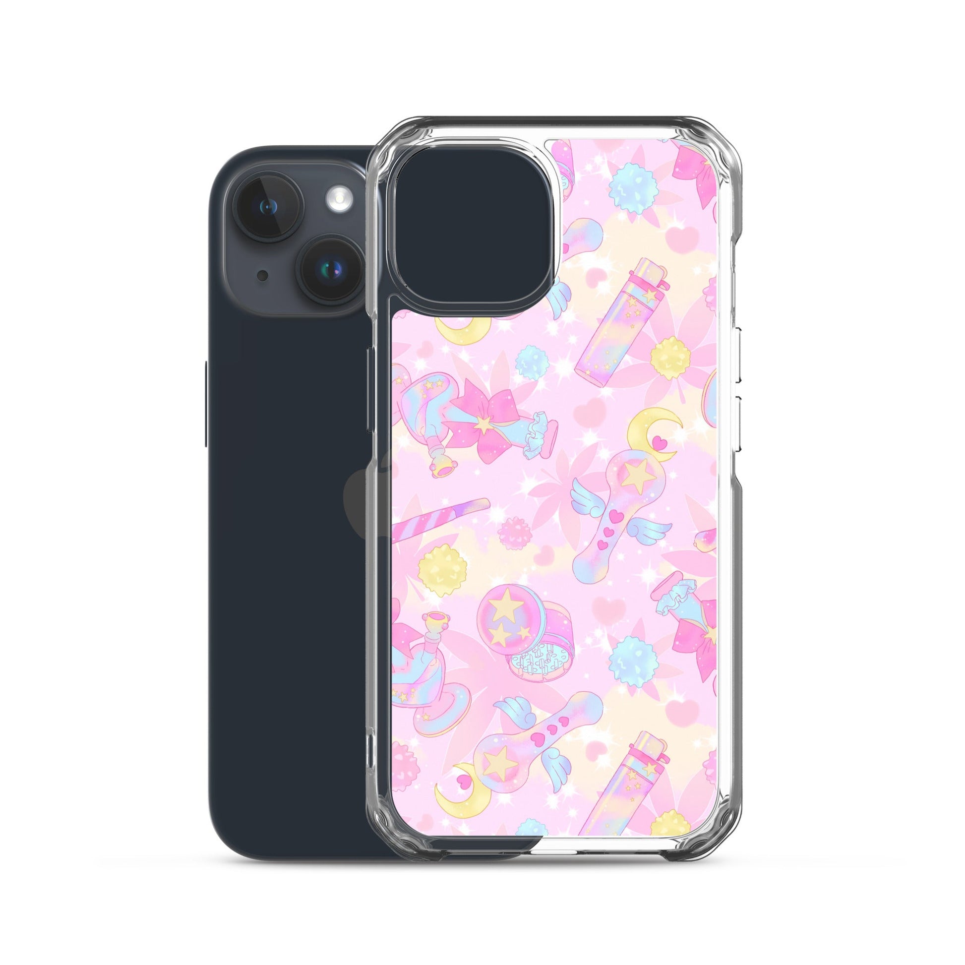 Protect your iPhone® with the stylish Indica Magica iPhone® Clear Case, featuring a flexible design and vivid patterns.