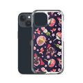 Colorful Matsuri iPhone® Clear Case showcasing a sleek design, protecting against scratches and dirt. Perfect for style!