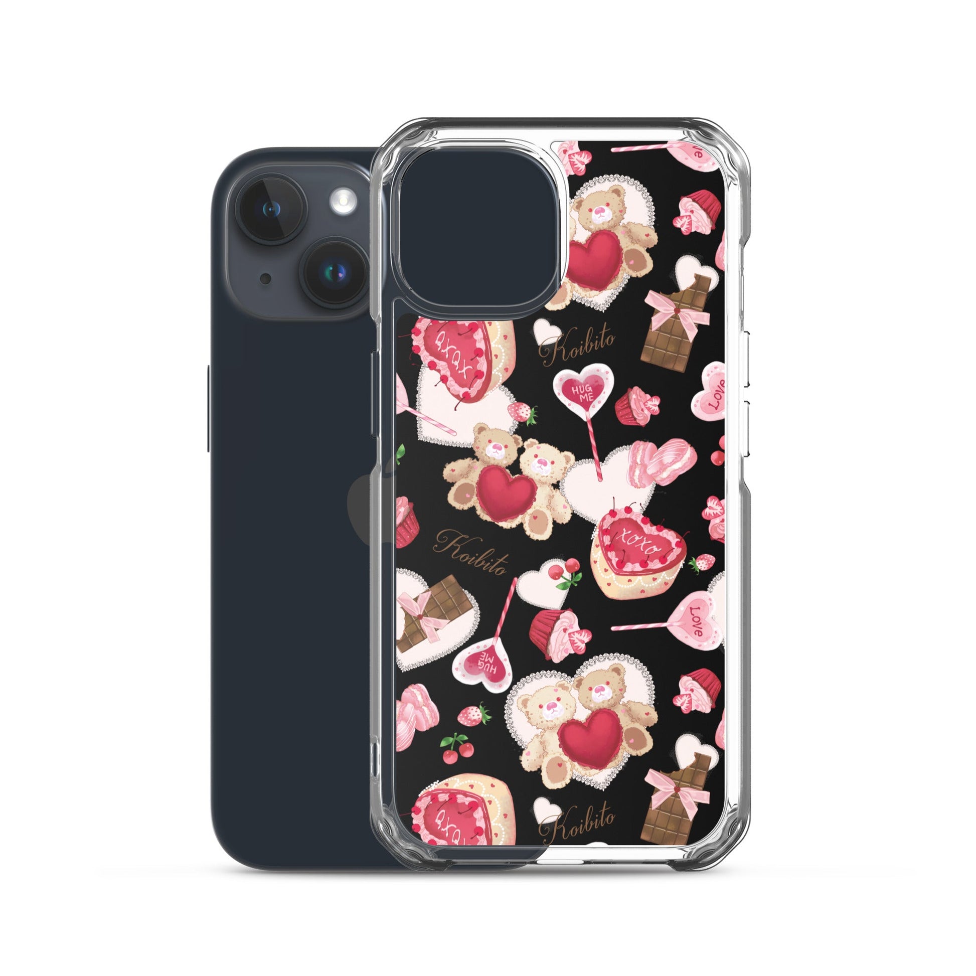 Decorate your iPhone with the Sugar Sweetheart iPhone® Clear Case, offering style and protection from everyday wear.