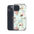 Protect your phone in style with the Parasol Bunny iPhone® Clear Case, featuring adorable bunny designs and easy access ports.