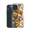 Protect your iPhone® stylishly with the Enchanted Rose iPhone® Clear Case (Transparent), featuring a floral design.