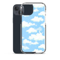 Protect your iPhone® with the Cloudy Sky iPhone® Clear Case, featuring a sleek design and durable materials.
