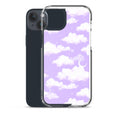 Stylish Cloudy Sky iPhone® Clear Case featuring a flexible design and solid protection for everyday use.