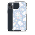 Protect your iPhone® in style with the Snow Bunny iPhone® Clear Case, featuring a charming design and flexible sides.