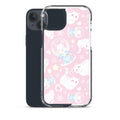 Protect your iPhone® with the stylish Snow Kitten iPhone® Clear Case, featuring a cute cat design and durable materials.