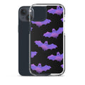 Protect your phone stylishly with the Morrigan iPhone® Clear Case, featuring a solid back and flexible sides.