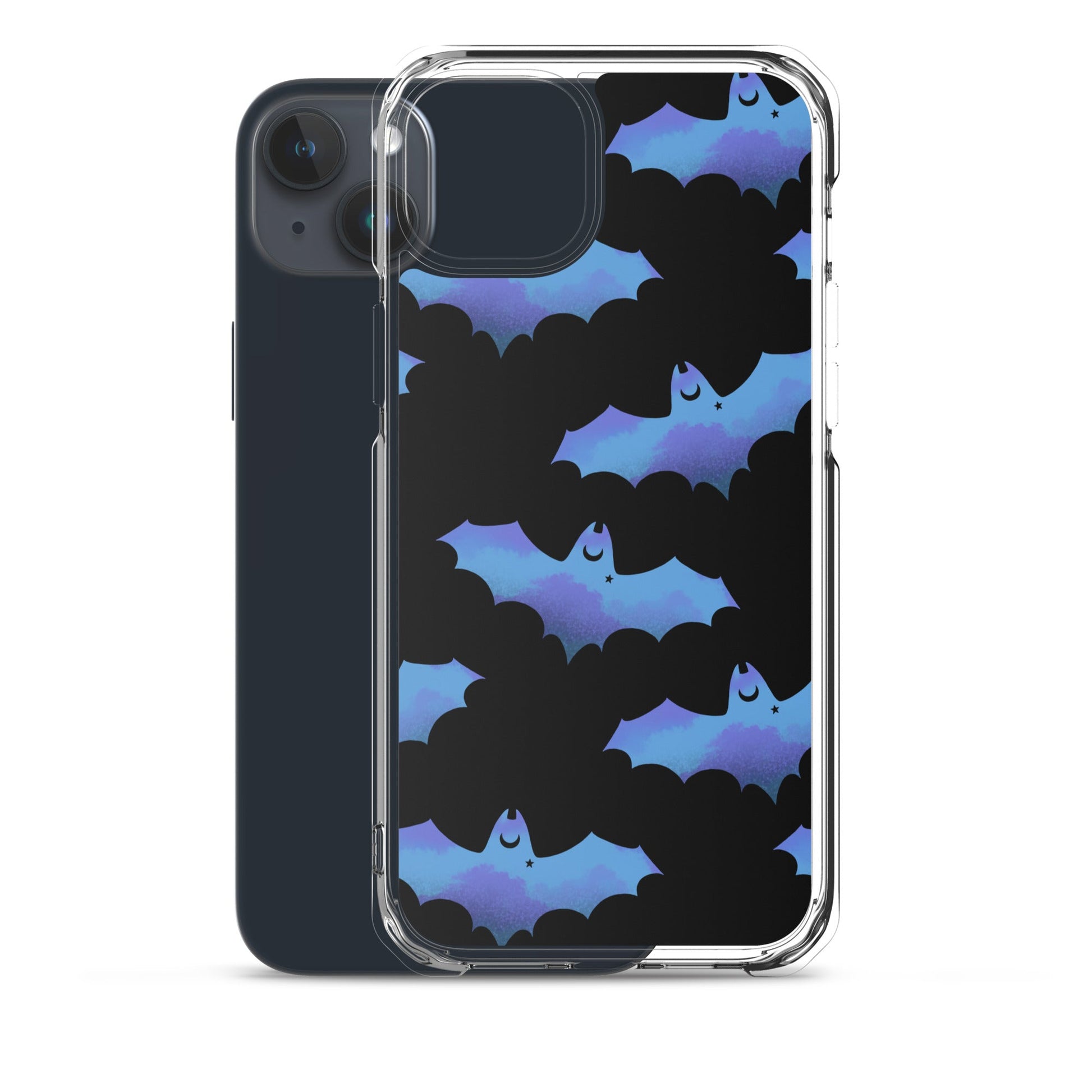 Protect your iPhone® with the stylish Lilith iPhone® Clear Case, featuring a sleek design and flexible edges.