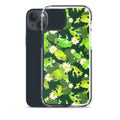 Protect your phone stylishly with the Kero-kero iPhone® Clear Case featuring a vibrant frog design.