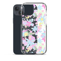 Sleek Indica Magica iPhone® Clear Case featuring vibrant designs, perfect for protection against scratches and dirt.