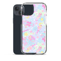 Colorful Indica Magica iPhone® Clear Case featuring a sleek design for protection against scratches and dirt.