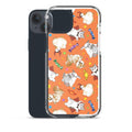 Protect your iPhone® with the Trick or Treaters iPhone® Clear Case, featuring a playful design and flexible sides.