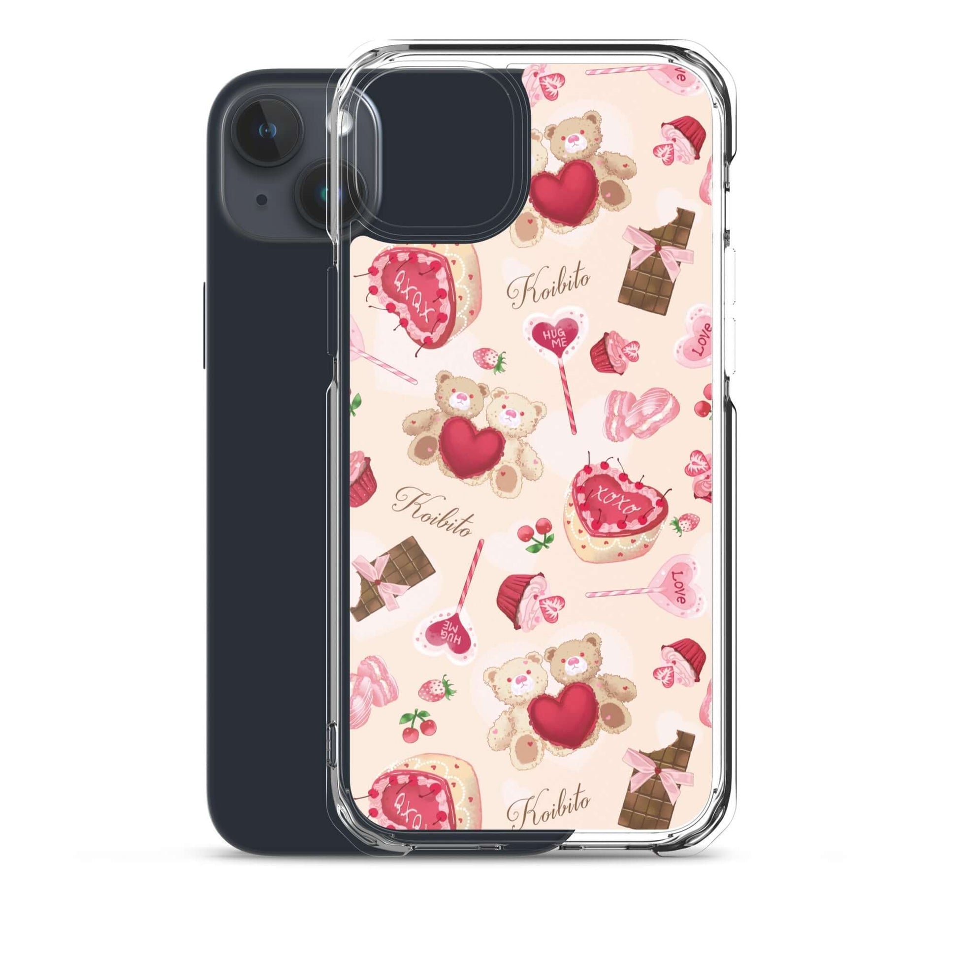 Sleek Sugar Sweetheart iPhone® Clear Case features a cute design, protecting against scratches and dirt. Perfect for your phone!