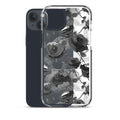 Sleek Enchanted Rose iPhone® Clear Case (Transparent) offers protection from scratches and easy access to ports.