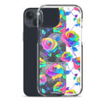 Protect your iPhone® stylishly with the Enchanted Rose iPhone® Clear Case (Transparent), featuring vibrant floral design.