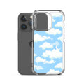Sleek Cloudy Sky iPhone® Clear Case showcases a dreamy design while protecting against scratches and dirt.