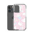 Sleek Snow Kitten iPhone® Clear Case offers stylish protection against scratches and dirt with flexible sides.