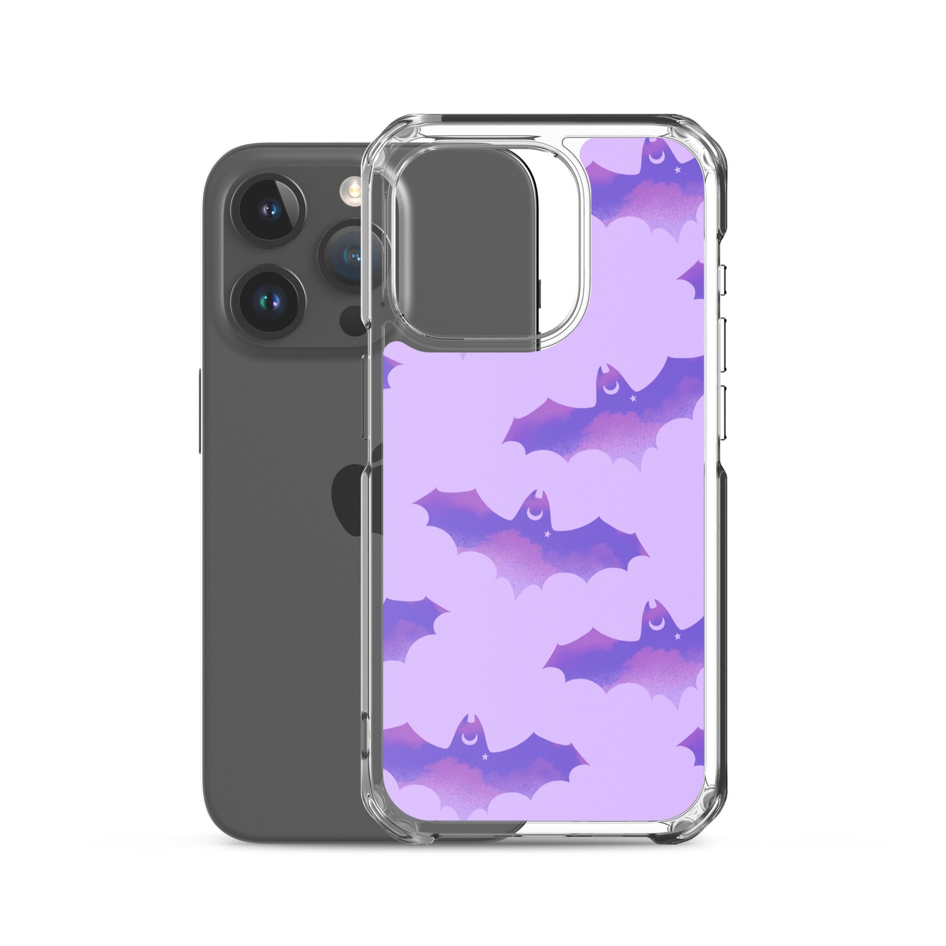 Sleek Morrigan iPhone® Clear Case features a stylish design while protecting against scratches and dirt.