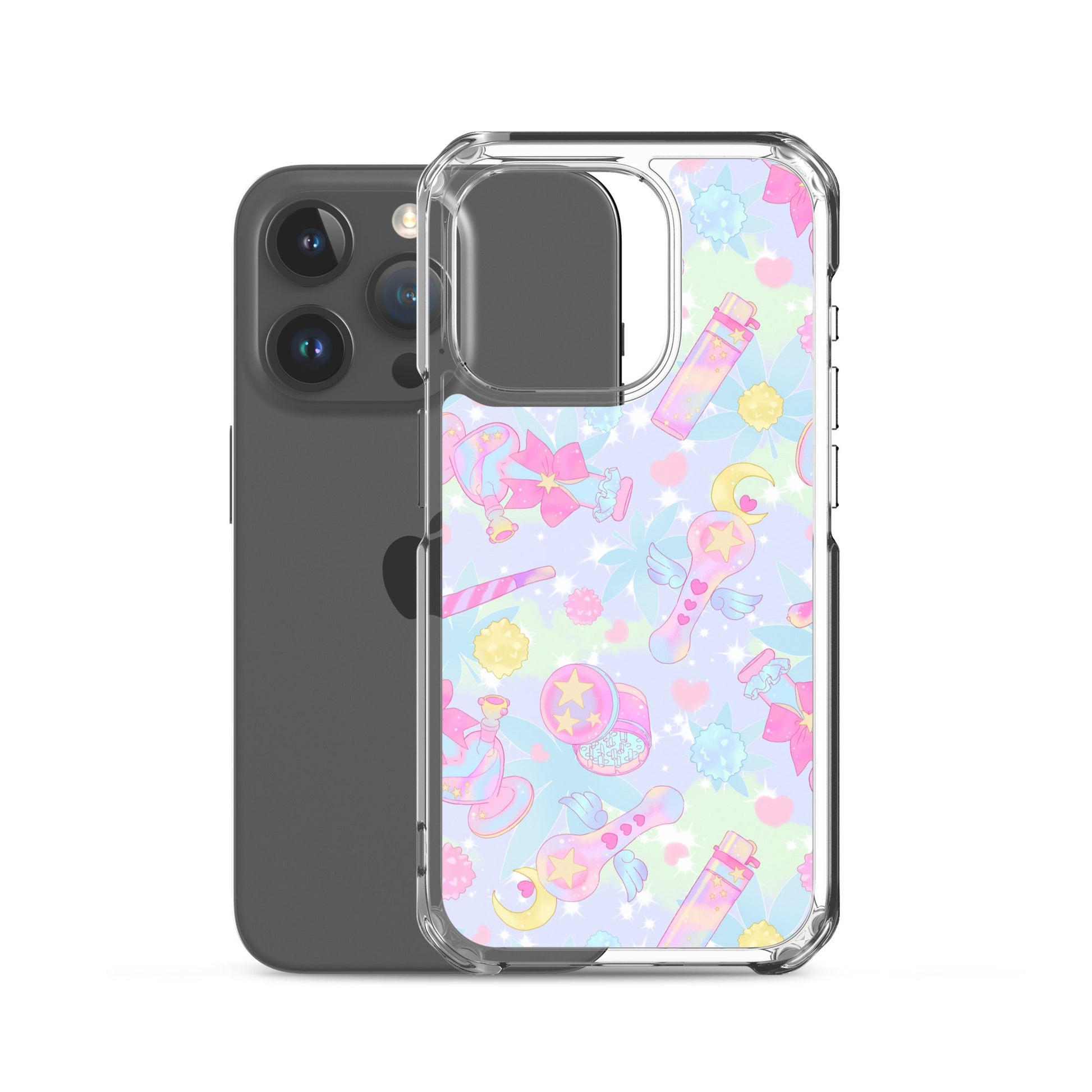 Sleek Indica Magica iPhone® Clear Case offers protection against scratches and dirt with its flexible design.