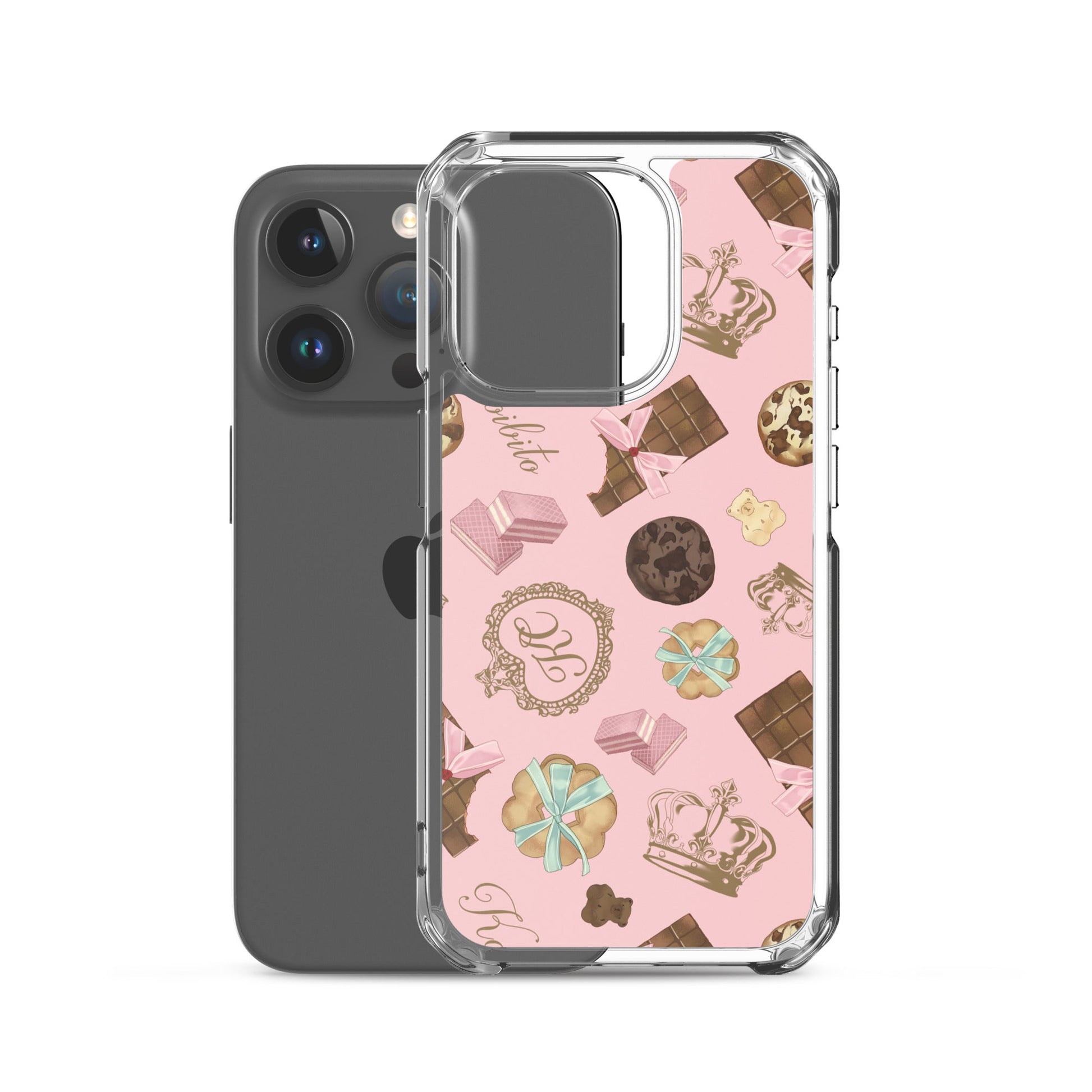 Royal Cookie iPhone® Clear Case features a stylish design, protecting your phone from scratches and dirt. Ideal for daily use.