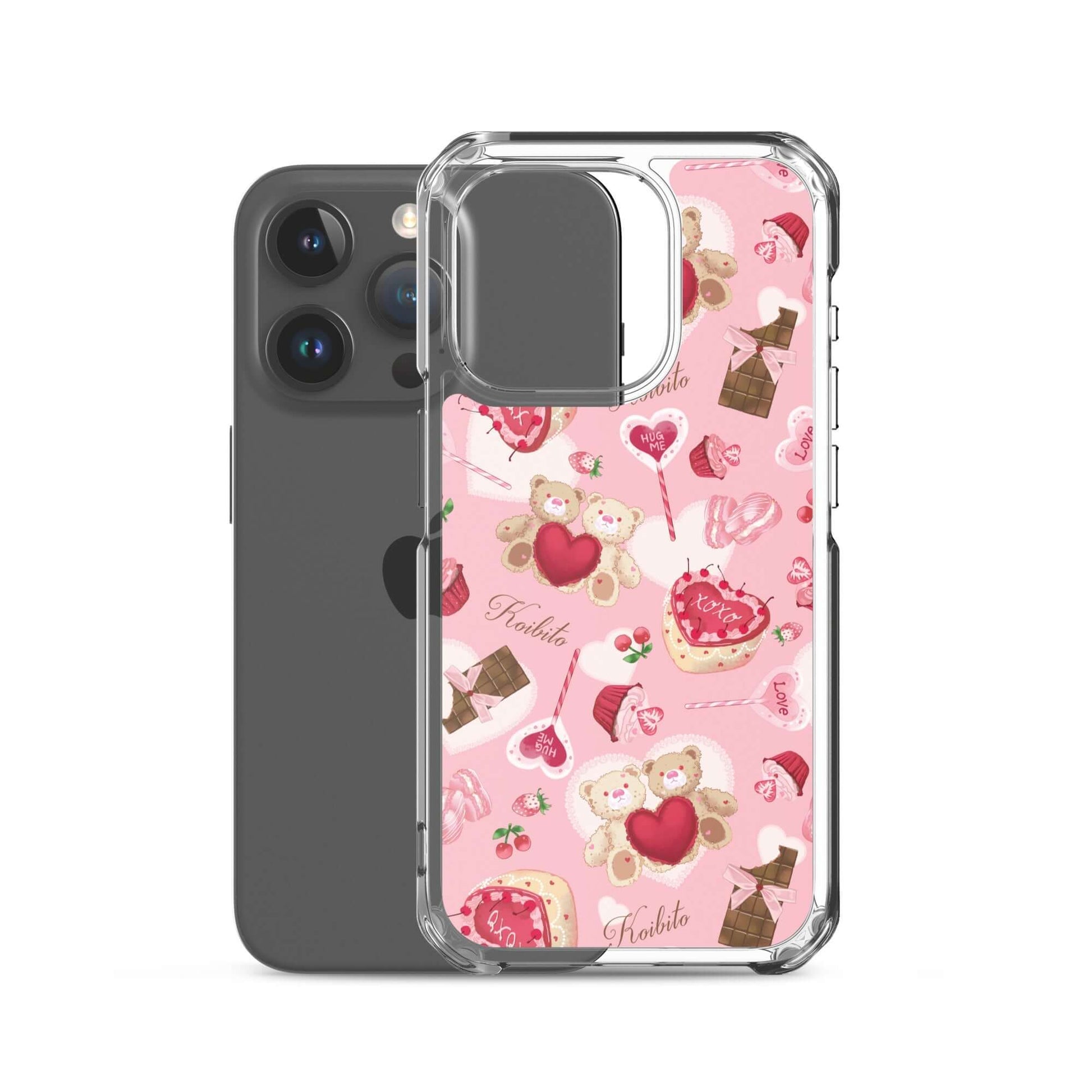 Showcase your style with the Sugar Sweetheart iPhone® Clear Case, offering sleek protection against scratches and dirt.