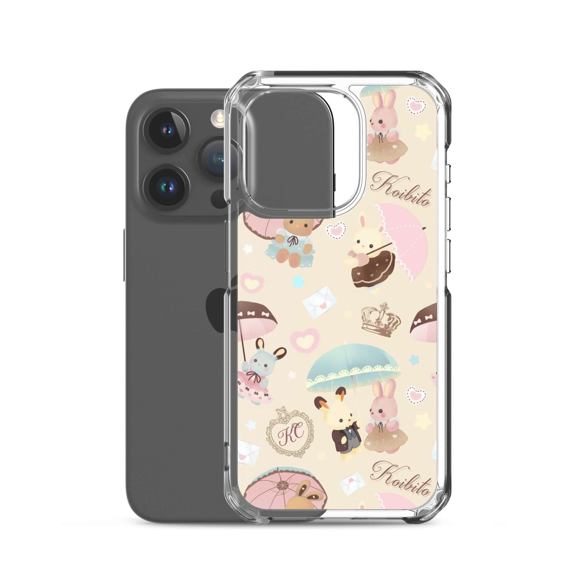 Protect your phone in style with the Parasol Bunny iPhone® Clear Case featuring a cute design and durable materials.