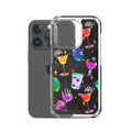 Protect your iPhone® with the stylish Monster Party iPhone® Clear Case, designed for durability and easy access.