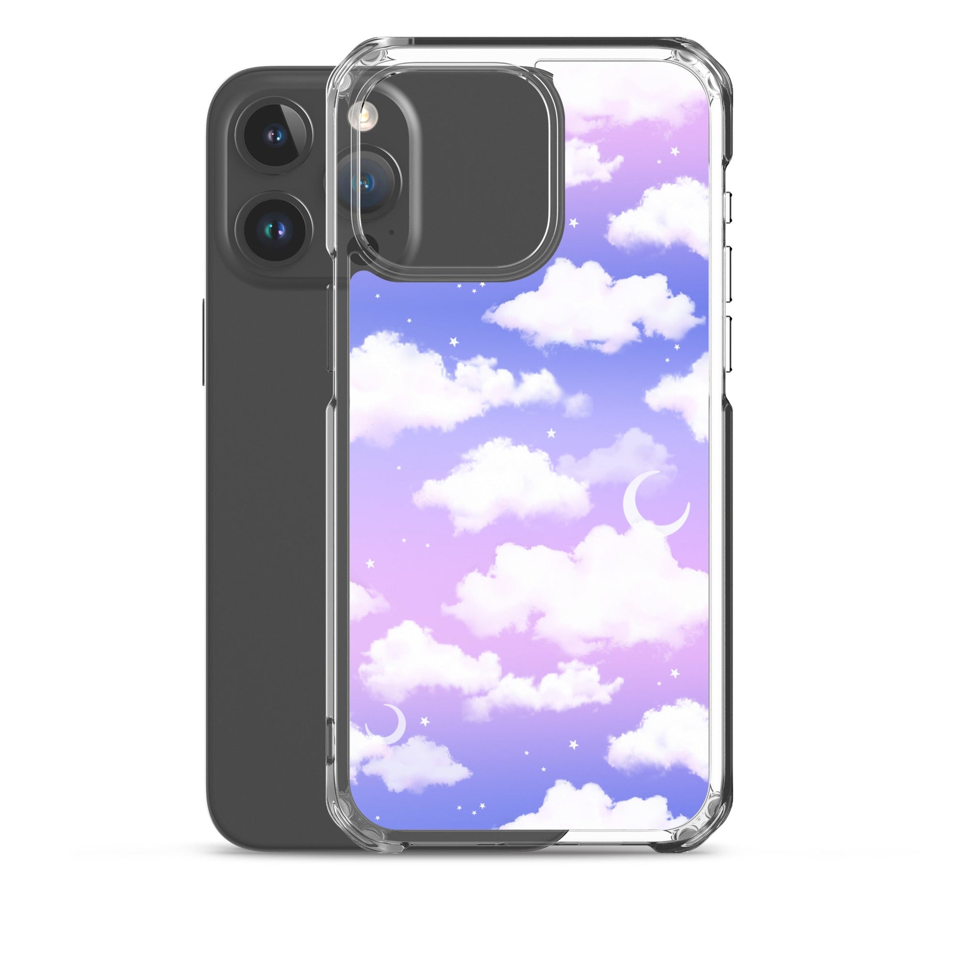 Stylish Cloudy Sky iPhone® Clear Case offers protection and a unique design for your device, perfect for any occasion.