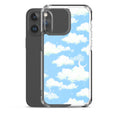 Stylish Cloudy Sky iPhone® Clear Case offers protection with a sleek design, perfect for your phone's safety.