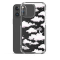 Cloudy Sky iPhone® Clear Case features a dreamy cloud design, offering stylish protection against scratches and dirt.